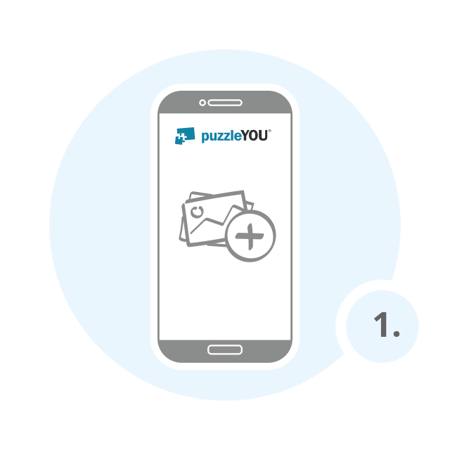 Apasă pe „Creează acum” și încarcă fotografiile dorite