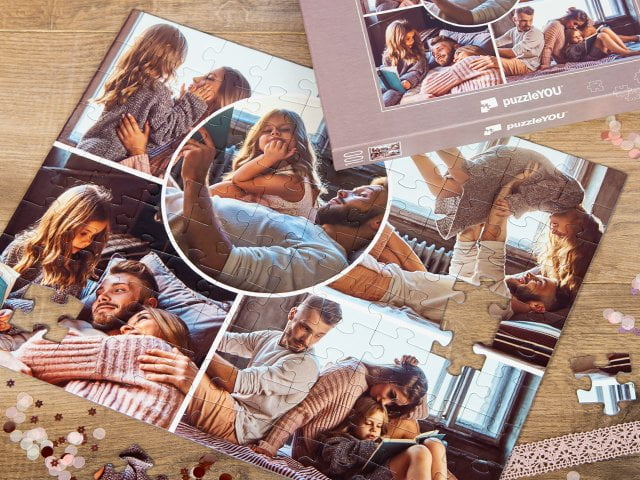 1001 idei de design cu colajul foto puzzle